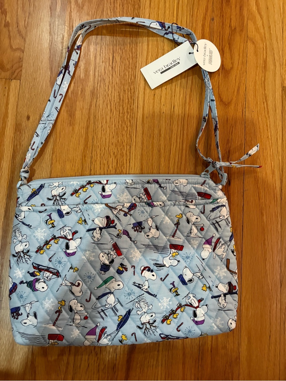 Vera Bradley Ski Jump Snoopy Winter Sky Hipster